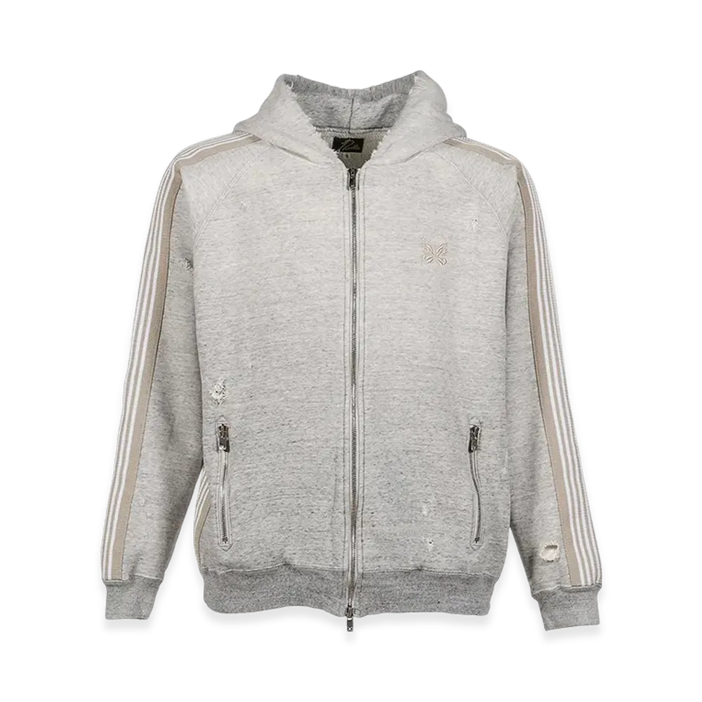 NEEDLES x NUBIAN Exclusive Zipped Track Hoody "Gray"