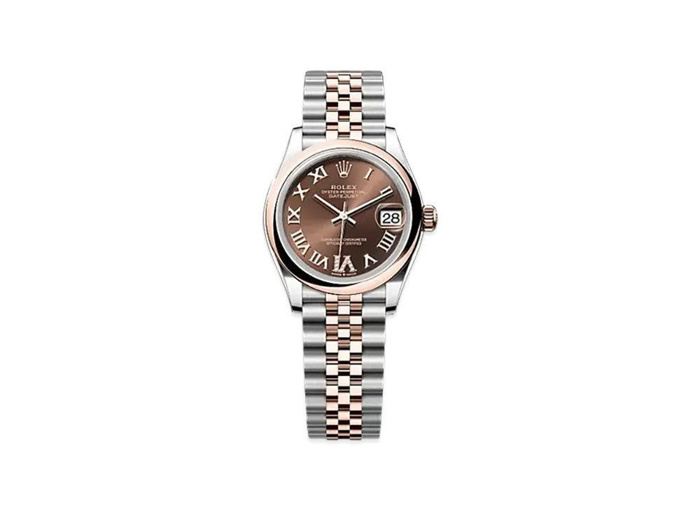 ROLEX Datejust 31mm Oystersteel & Everose Gold 278241 "Chocolate"