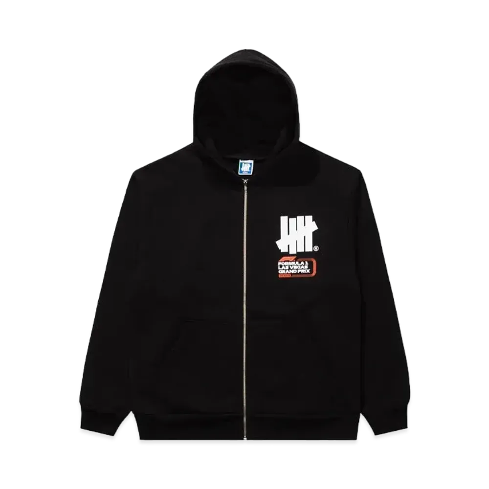 UNDEFEATED x F1 LVGP Lockup Zip Hoody "Black"