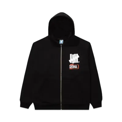 UNDEFEATED x F1 LVGP Lockup Zip Hoody "Black"