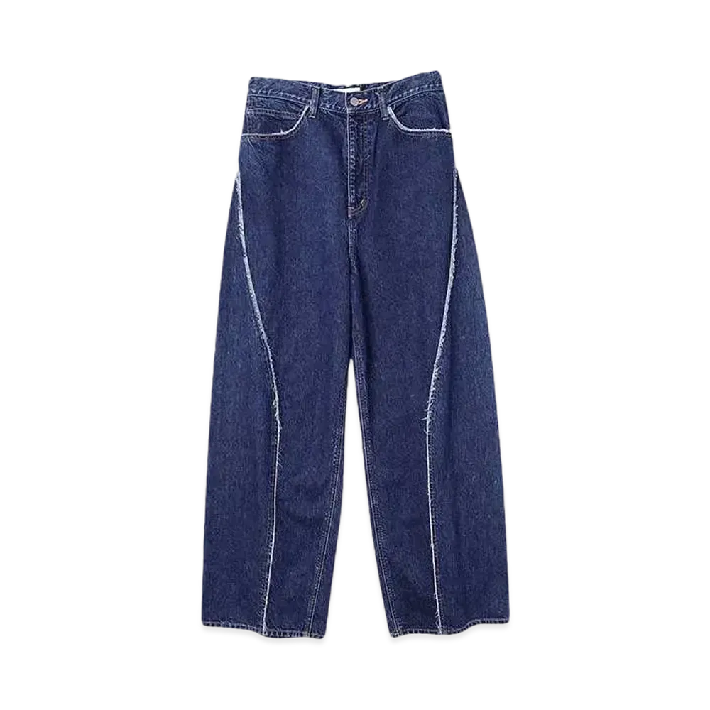 JieDa USED LOOSE FIT JEANS "INDIGO"