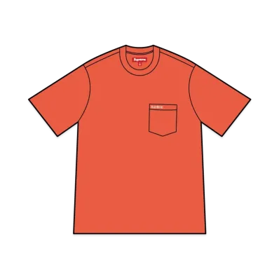 Supreme S/S Pocket Tee "Orange" (25SS)