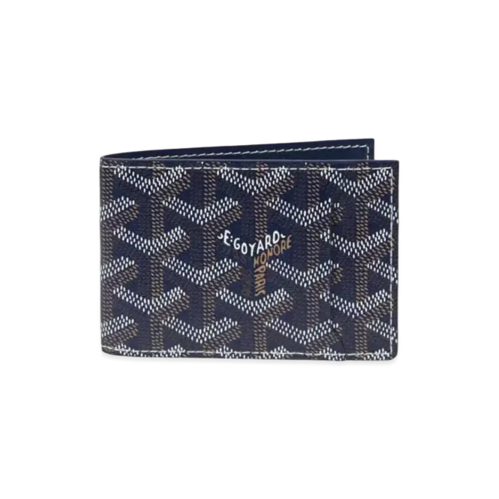 Goyard Insert Victoire Card Wallet "Navy"