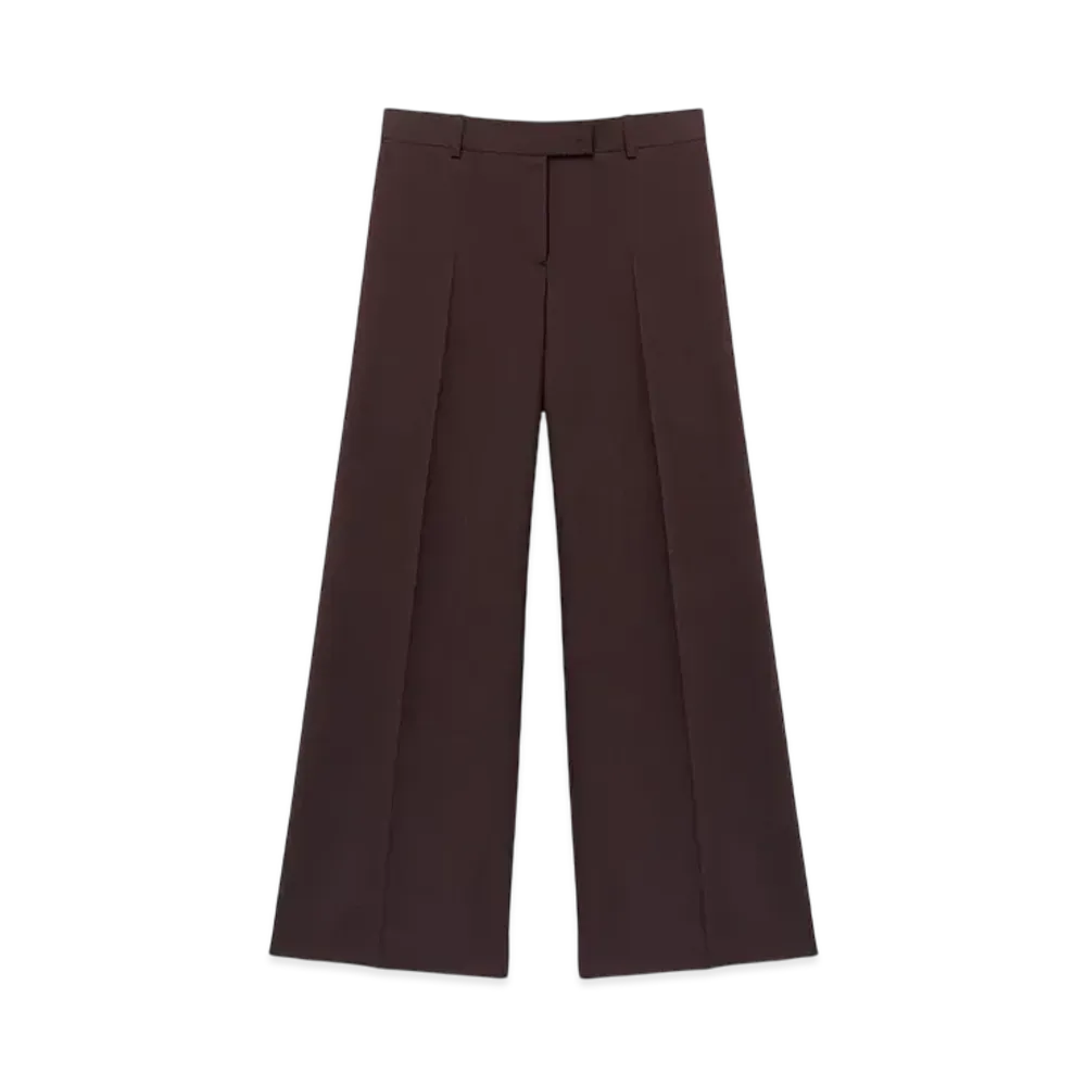 Alexander McQUEEN Side Striped Pants "DarkBordeaux"