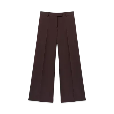 Alexander McQUEEN Side Striped Pants "DarkBordeaux"