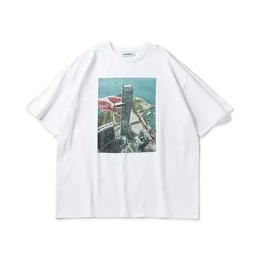TIGHTBOOTH Jenga T-shirt "White"