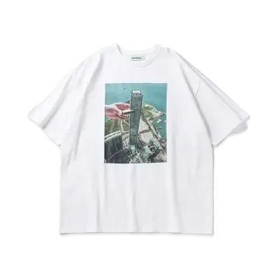 TIGHTBOOTH Jenga T-shirt "White"