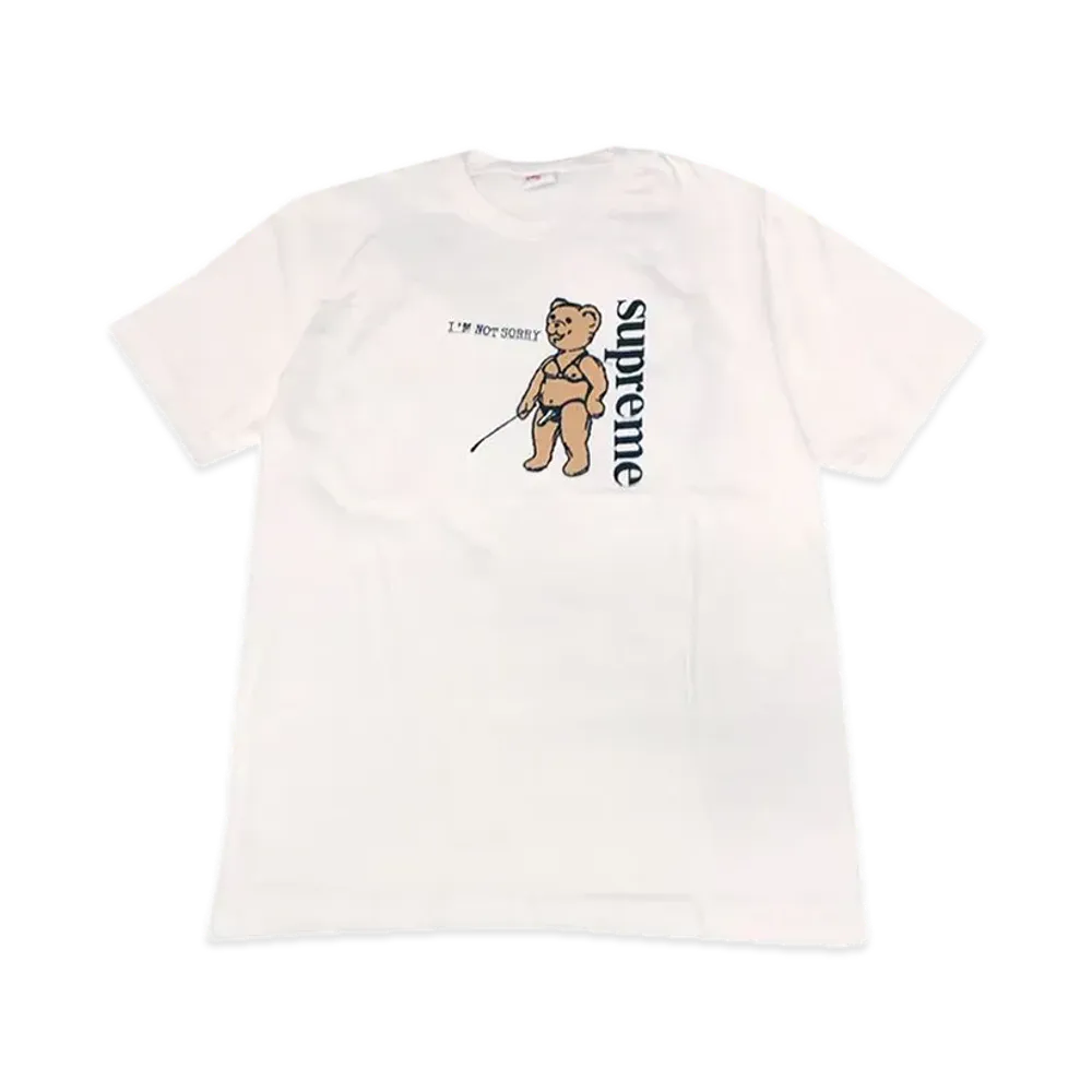 Supreme Not Sorry Tee "White"