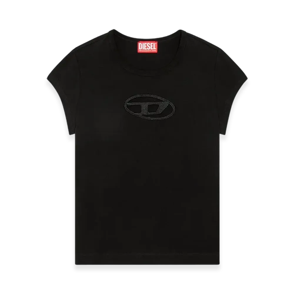 Diesel T-Angie T-Shirts "Black"