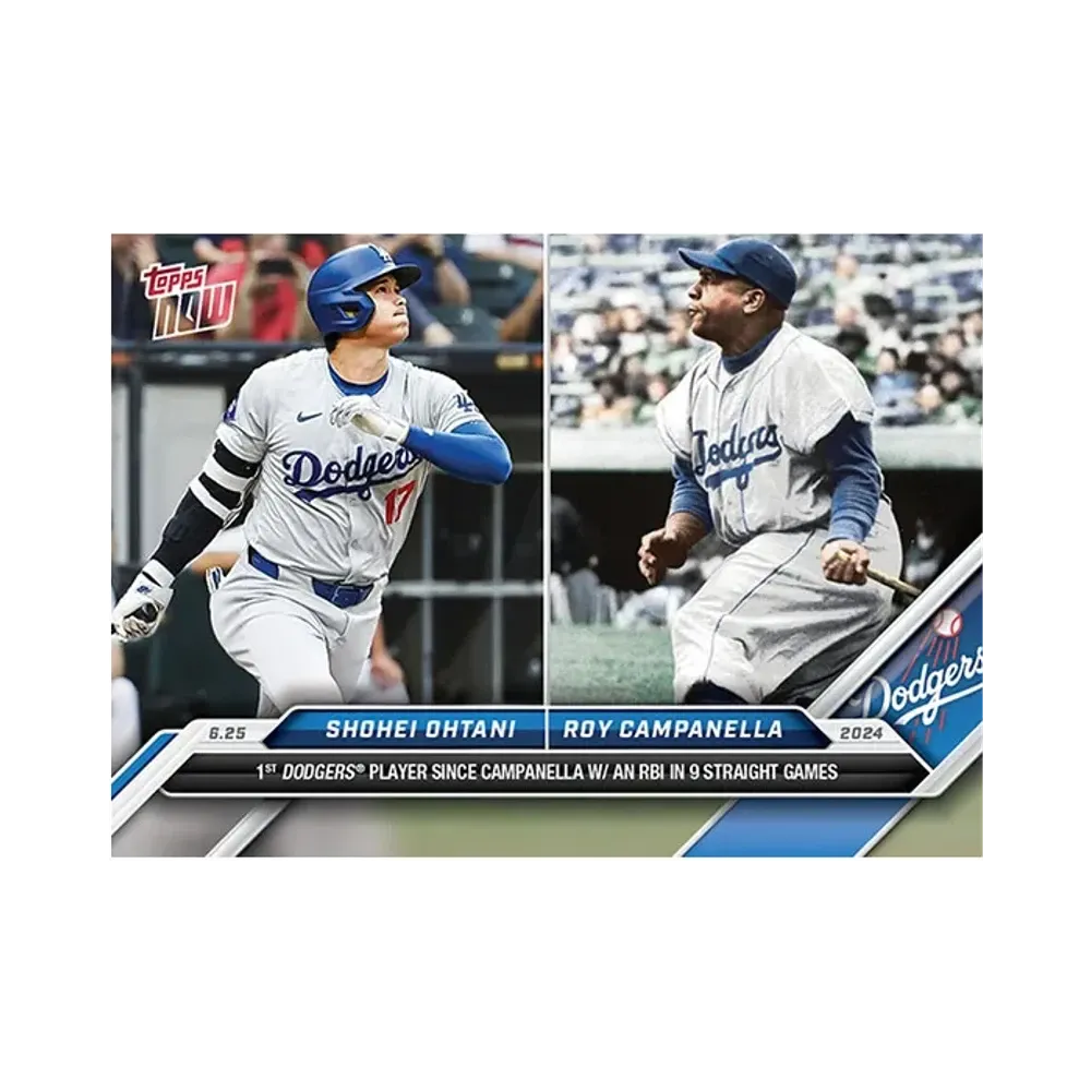 大谷翔平 / ロイキャンパネラ [347](2024 MLB トップスナウカード)