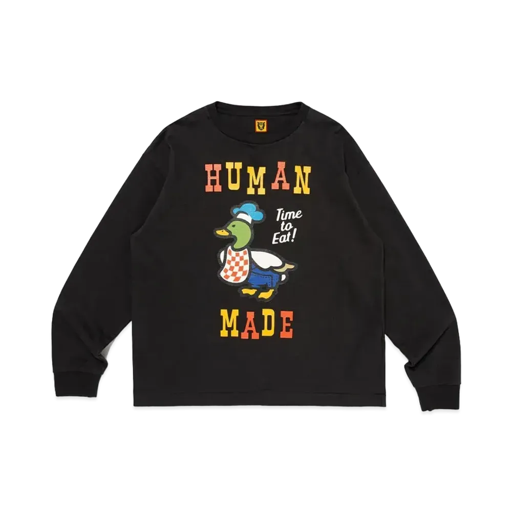 HUMAN MADE Graphic L/S T-Shirt "Black"