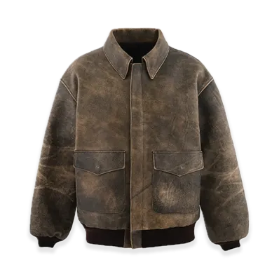 SAINT Mxxxxxx x Hajime Sorayama SRYM Leather A2 JKT "Brown"