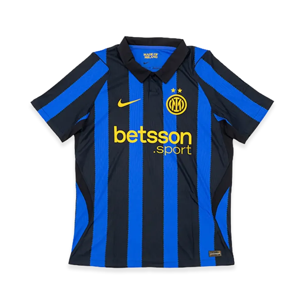 Nike 26-27 Inter Home Authentic Jersey "Lyon Blue/Black"