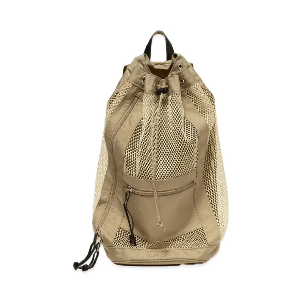 AURALEE Mesh Small Backpack Made by AETA "Beige"