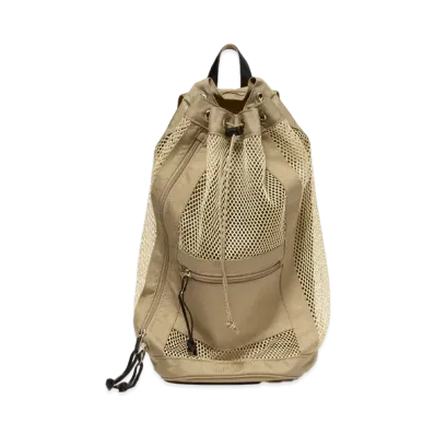 AURALEE Mesh Small Backpack Made by AETA "Beige"