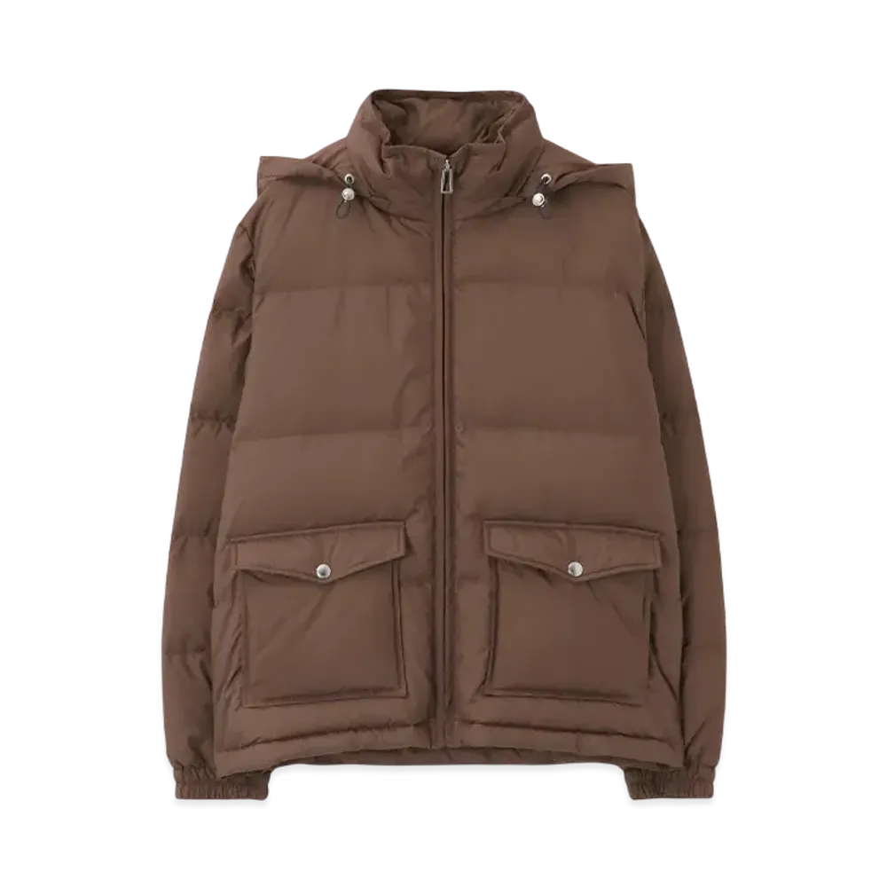 Paul Smith Women's Spray Swirl Down Blouson "Brown"