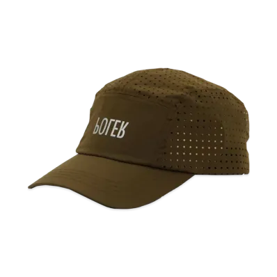 POLeR 5 Panel Dry Mesh Cap "Brown"
