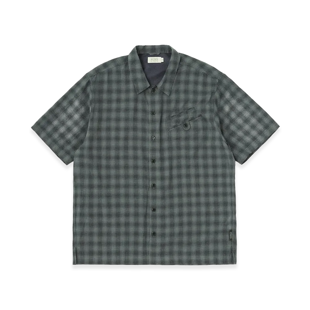 SEDAN ALL-PURPOSE Cotton Silk S/S Shirt "Olive"