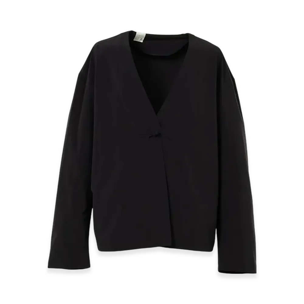 MENDRILL x N.HOOLYWOOD COMPILE Collarless Jacket "Black"