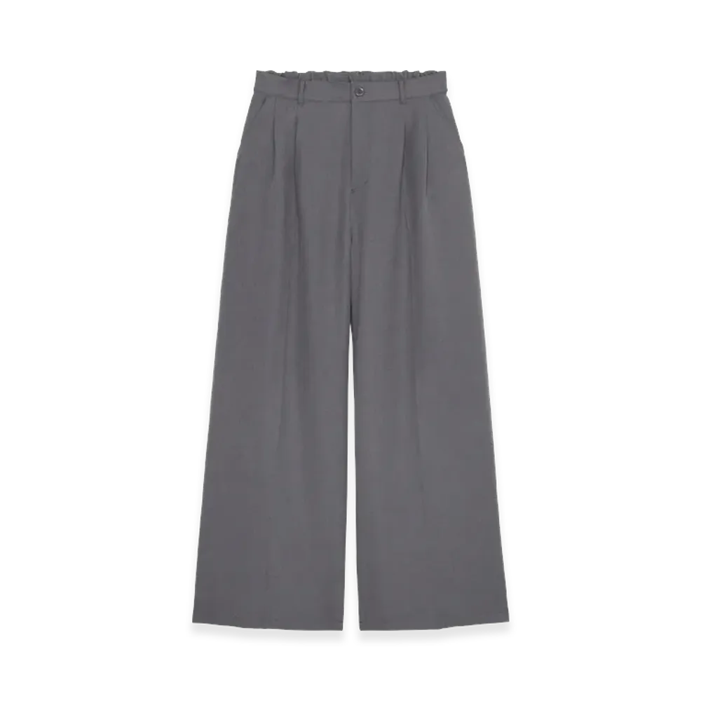 POINTLESS JOURNEY PJ Basic Slacks "Grey"