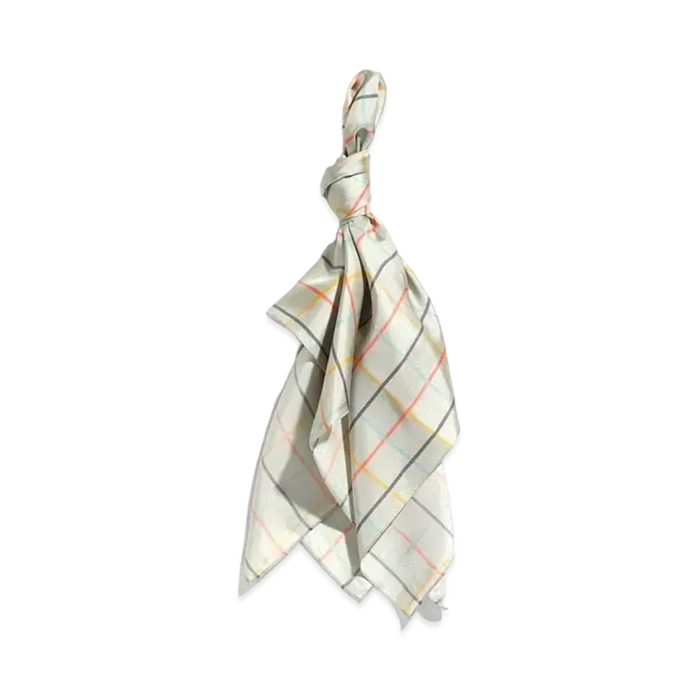 Needles SCARF - SILK FLAT CREPE / PT. "Plaid"