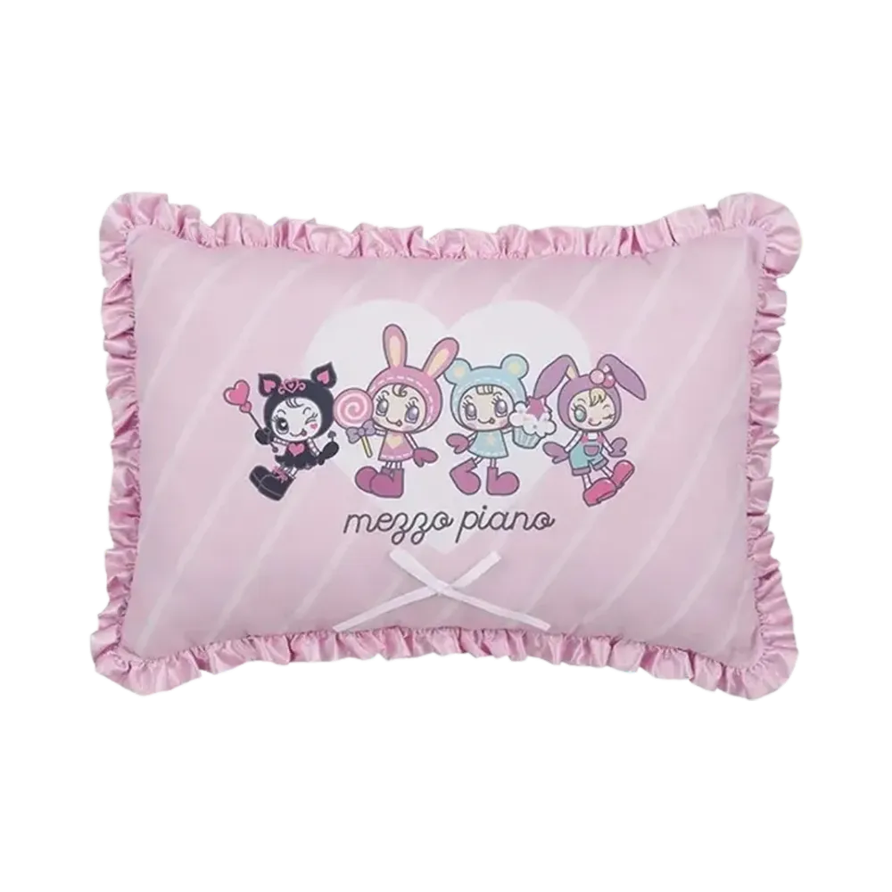 BANDAI "Ichiban Kuji" -Narumiya Characters ~Memories of Those Heart-Pounding Days~- Last One Prize Mezzo Piano Fluffy Frill Cushion
