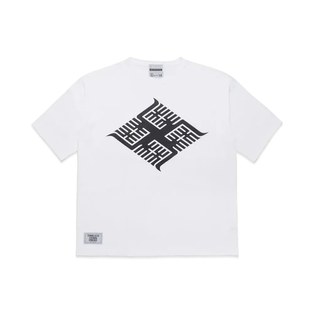 APHRODITEGANG Gakkin x Bud Spool Logo Print S/S Tee Type2 "White"