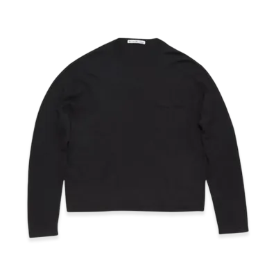 Acne Studios Crew Neck Jumper Cashmere "Black"