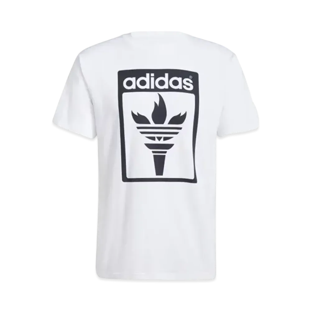 adidas Trefoil Torch T-Shirt "White"