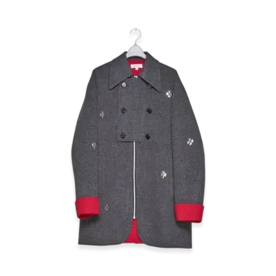 MASU Clover Zip-up Coat "Gray"