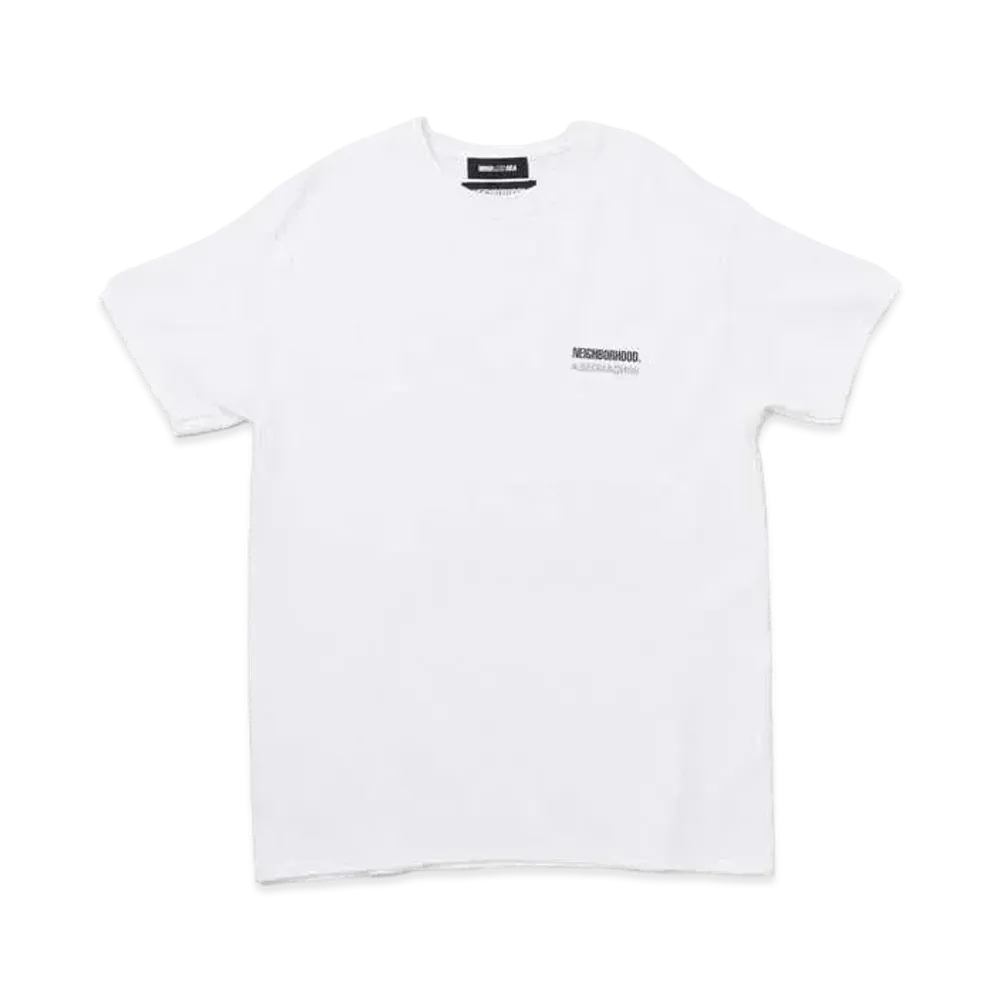 NEIGHBORHOOD WIND AND SEA NHWDS-2 / C-TEE . SS "White"