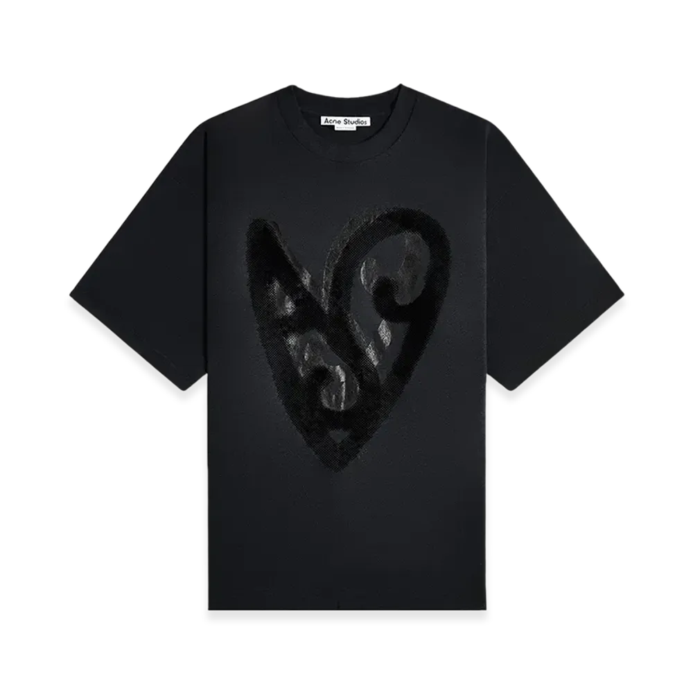 Acne Studios Relaxed Fit Logo T-Shirt "Black"