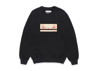 WACKO MARIA x The Phoenician Scheme Heavy Weight Sweat Shirt "Black"