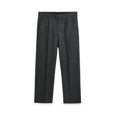 OUR LEGACY Slack Trouser "Smoke Grey Micro Herringbone"