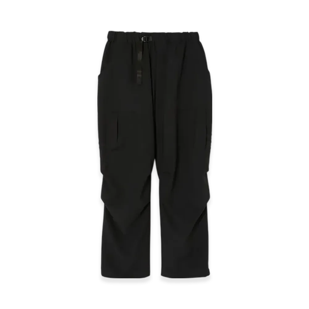 N.HOOLYWOOD Webbing Belt Cargo Pants "Black"