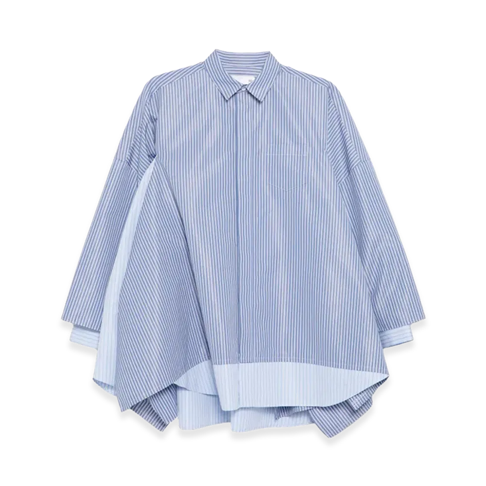 sacai Women's Shirts "Clear Blue"