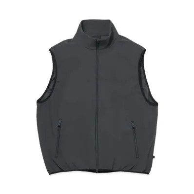 DAIWA PIER39 Tech Flex Jersey Stand Collar Vest "Charcoal"