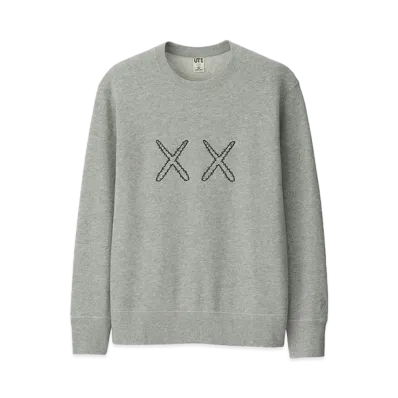 Uniqlo x KAWS x Sesame Street XX Sweatshirt "Gray"