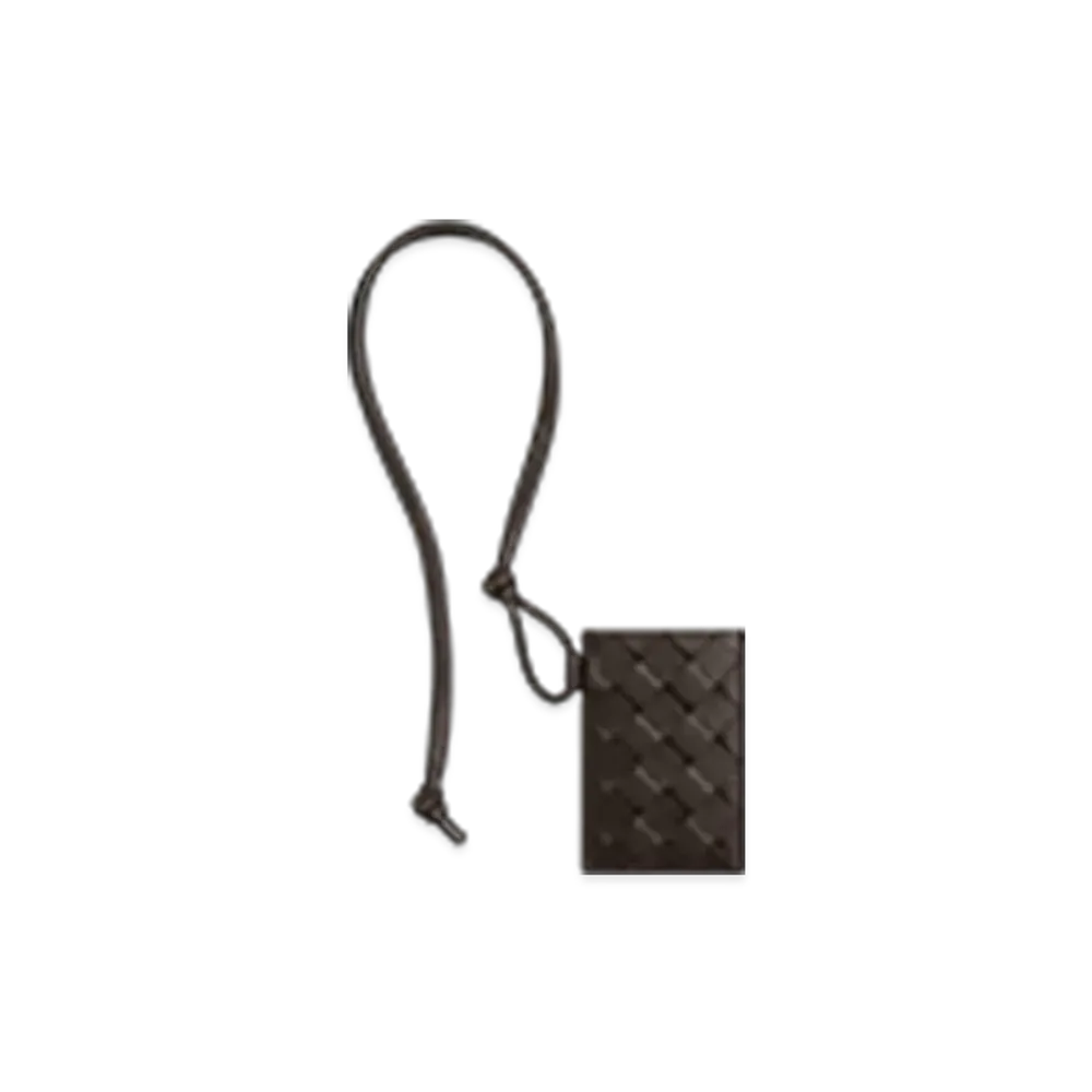 Bottega Veneta Intrecciato Badge Holder "Fondant/Matcha"