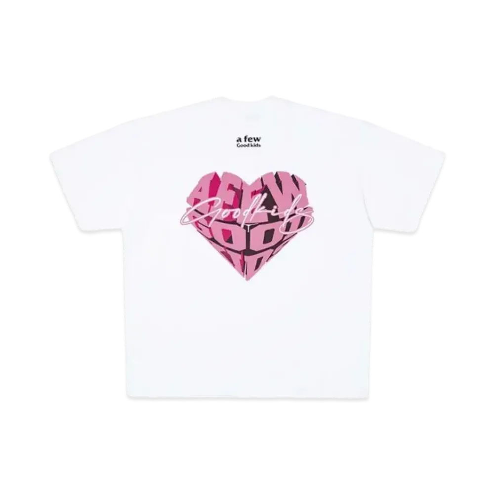 A FEW GOOD KIDS Valentine Tee "White"