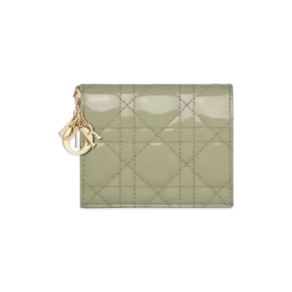 Dior Ladies Wallet "Sage Green"
