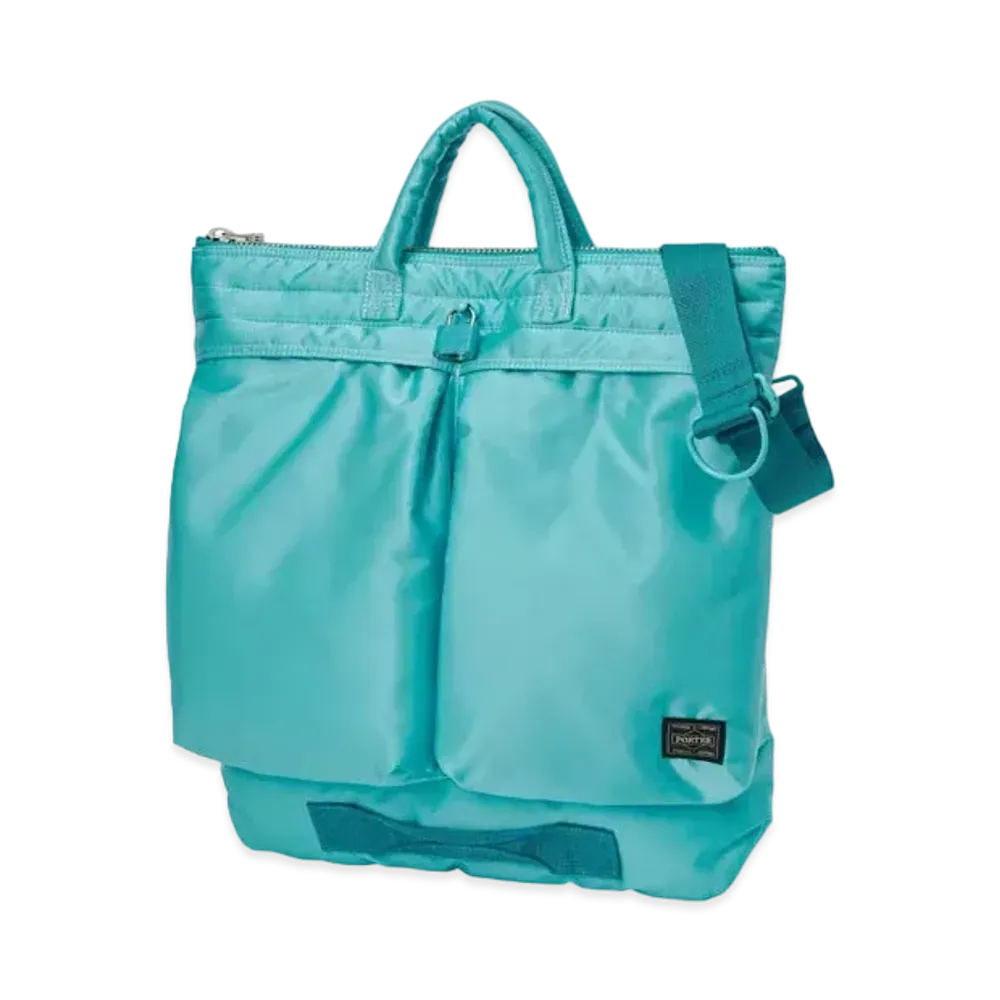 Porter / Turquoise Helmet Bag "Turquoise Blue"