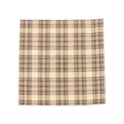 BEAMS Handchief Madras "Brown"
