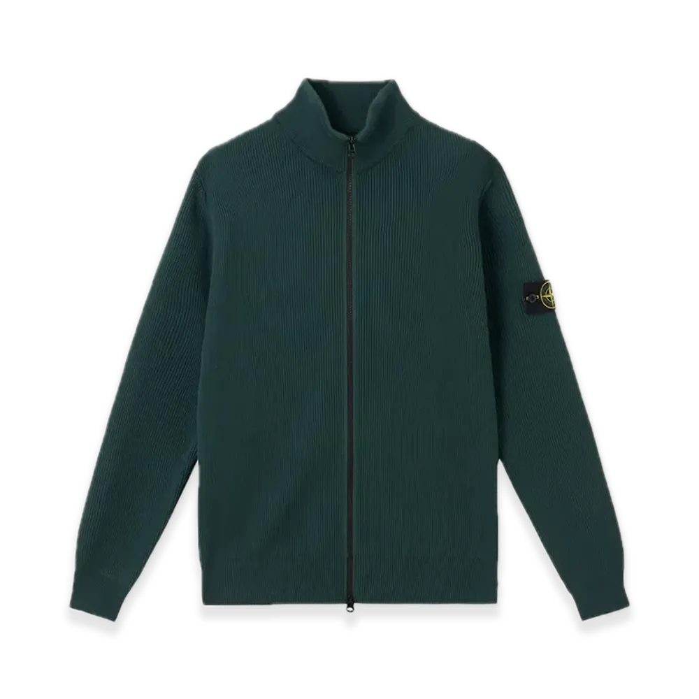 Stone Island 5100026 Ribbed Soft Organic Cotton "Bottle Green"