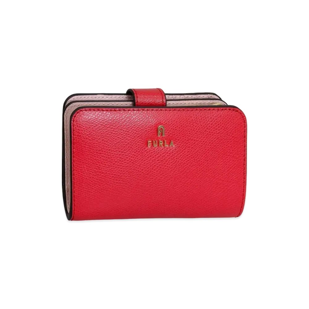 FURLA Camelia M Compact Wallet "Red"