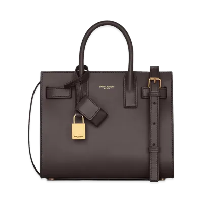 Saint Laurent Women's Bag Sac De Jour Nano "Brown"