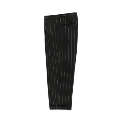 WACKO MARIA Dormeuil / Double Pleated Trousers "Black"