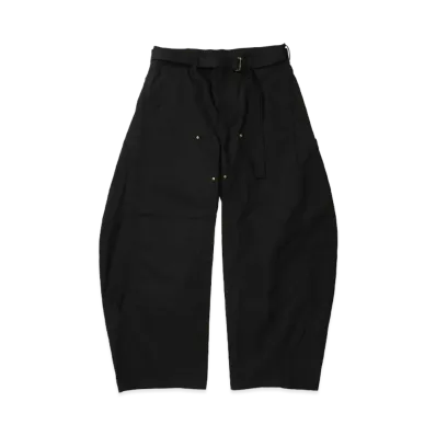 sacai x Carhartt WIP Duck Pants "Black"
