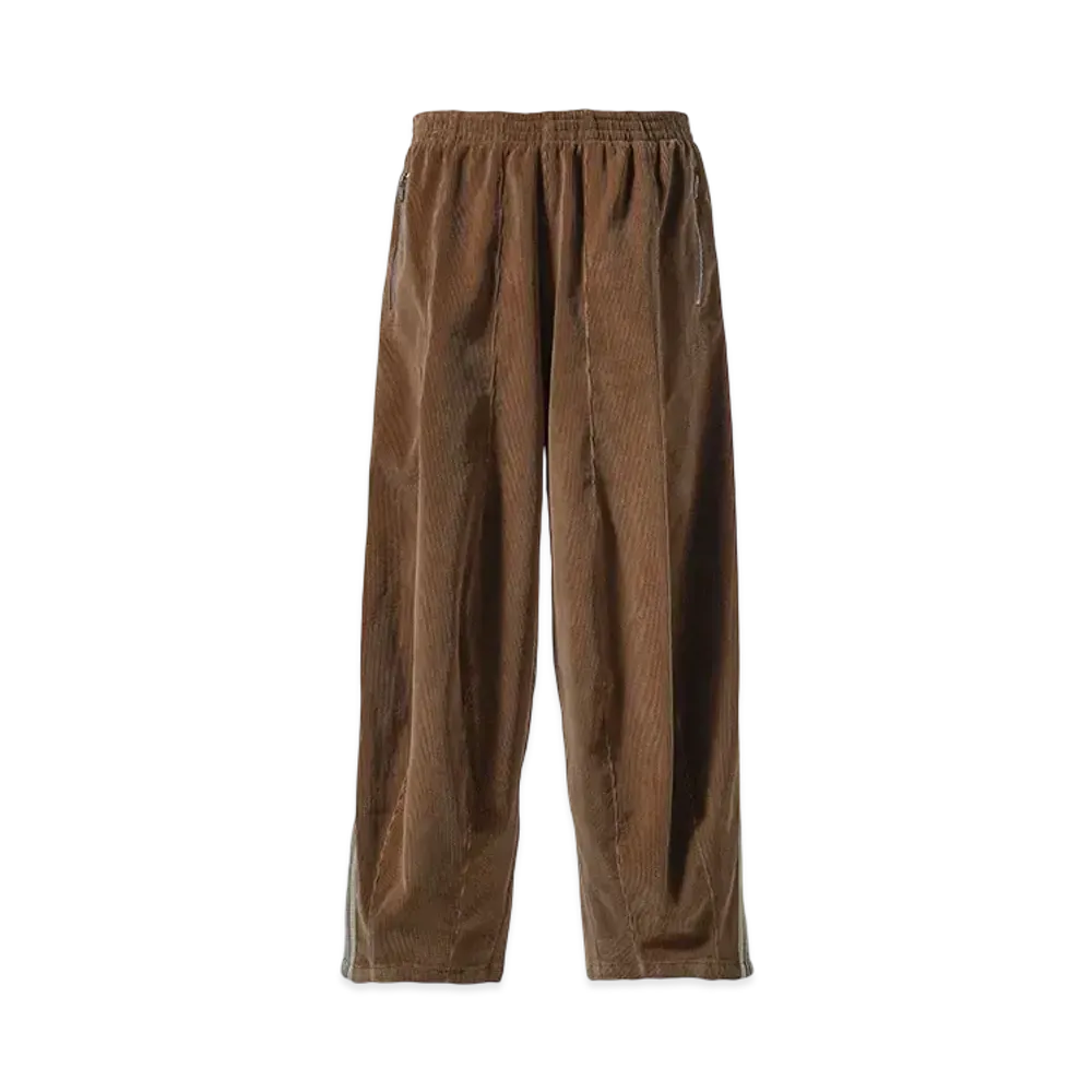 NEEDLES x NUBIAN Exclusive H.D. Track Pant - Corduroy "LightBrown"