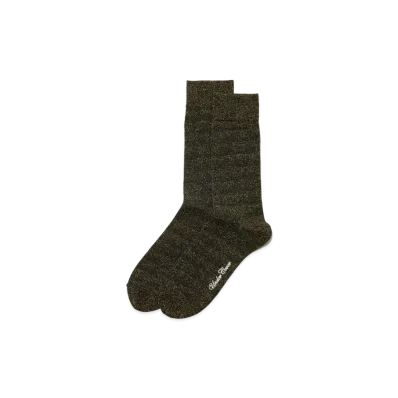 UNDERCOVER Polyester Nylon Glitter Socks "Gold"